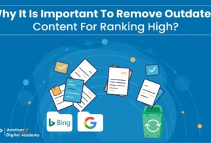 Remove Outdated Content To Rank High
