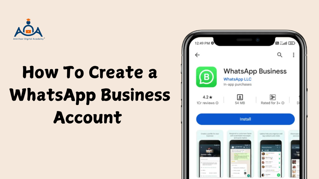 whatsapp business account