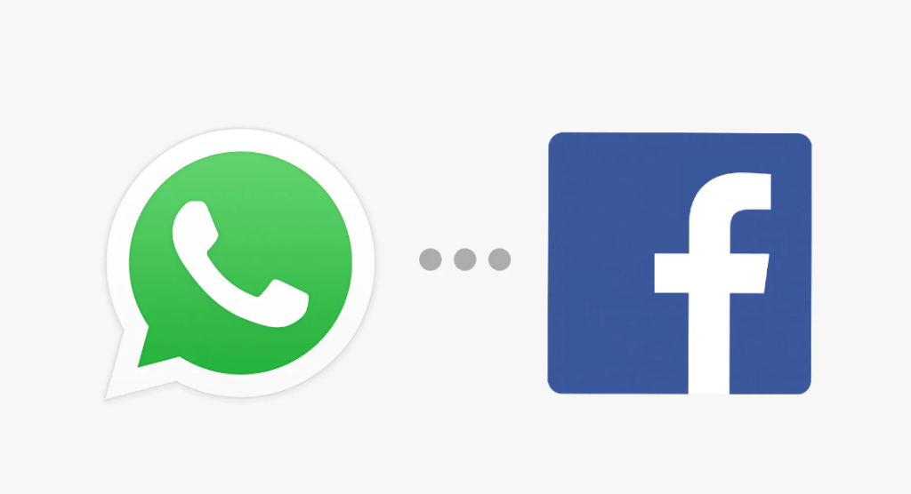 Whatsapp account link with facebook