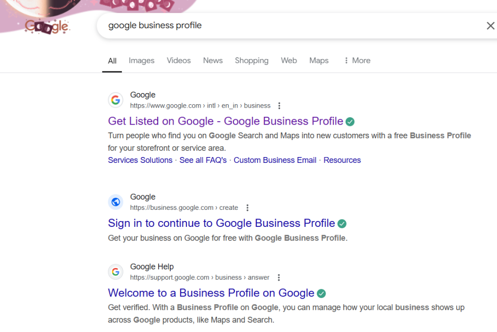 sign in google google business profile account